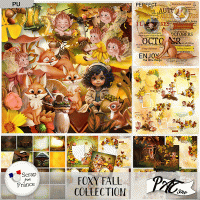 Foxy Fall - Collection by Pat Scrap