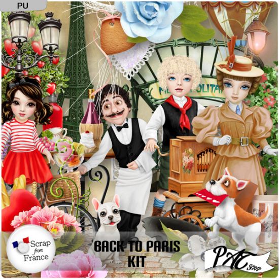 Back to Paris - Kit by Pat Scrap - Click Image to Close
