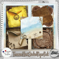 TREASURE HUNT STACKED PAPER PACK - FULL SIZE