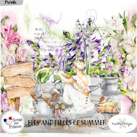 Bits and pieces of summer by VanillaM Designs - Click Image to Close