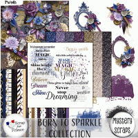 Born to Sparkle Collection by Mystery Scraps