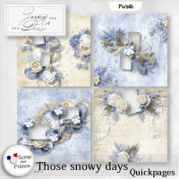 Those snowy days quickpages by Jessica art-design