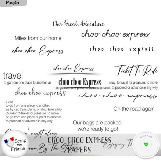 Choo choo Express by VanillaM Designs - Click Image to Close