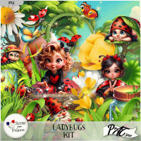 Ladybugs - Kit by Pat Scrap