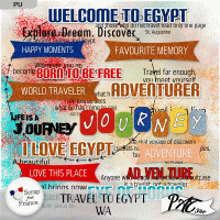 Travel to Egypt - WA by Pat Scrap