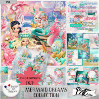 Mermaid Dreams - Collection by Pat Scrap