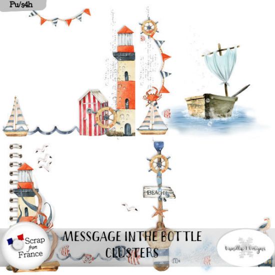 Message in the bottle by VanillaM Designs - Click Image to Close