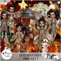 Cosy November - Mini-Kit1 by Pat Scrap
