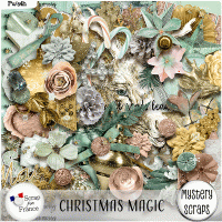 Christmas Magic kit by Mystery Scraps