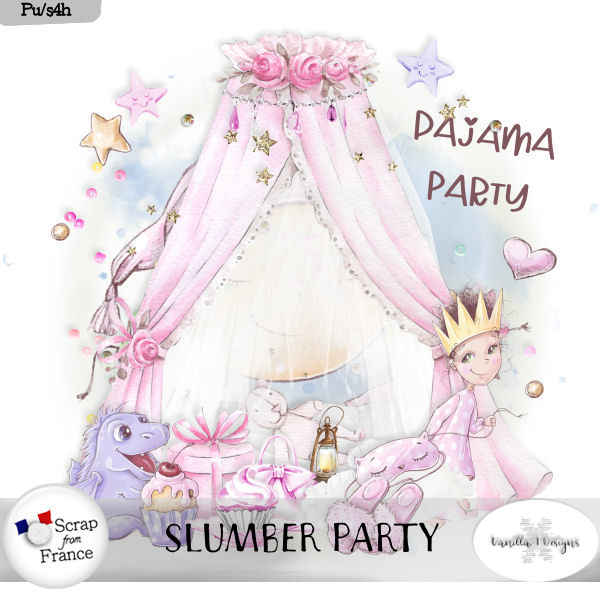 Slumber party by VanillaM Designs - Click Image to Close